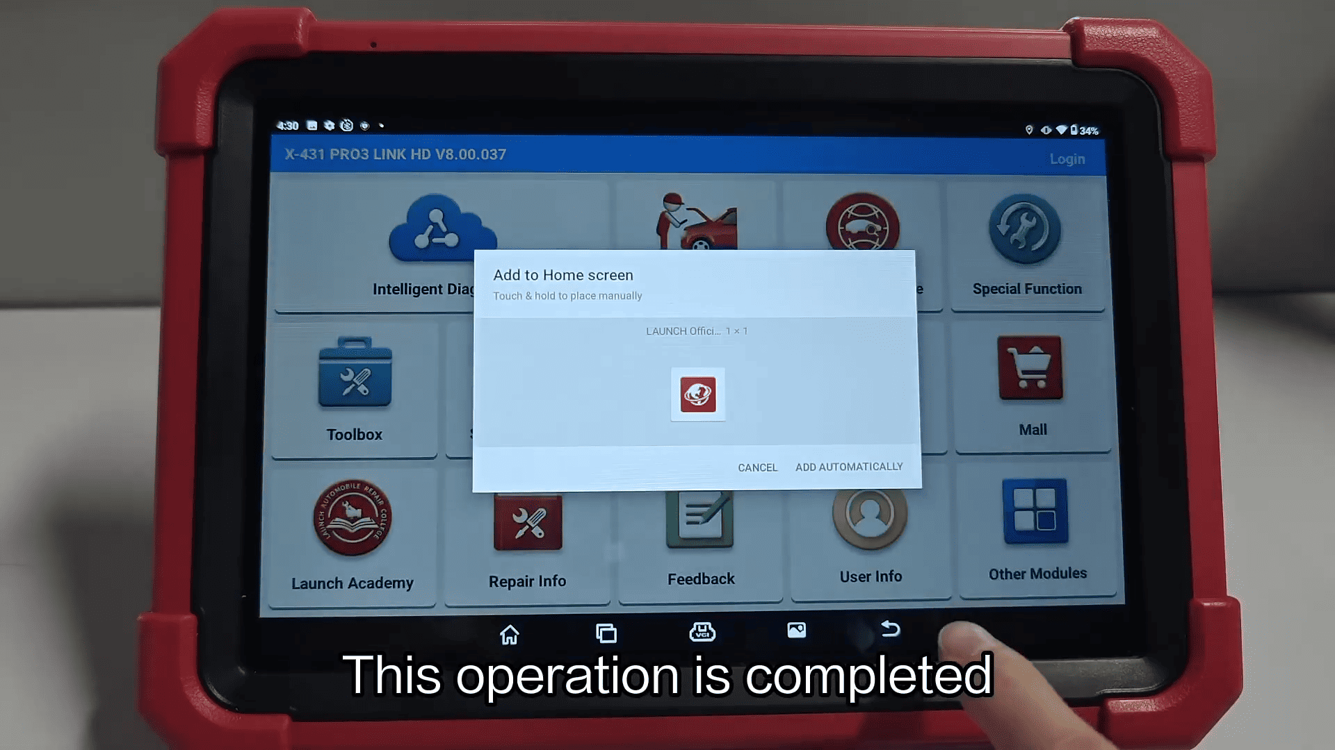 How to Fix App Deletion Issues on LAUNCH X431 PAD5 Using APP Init 8