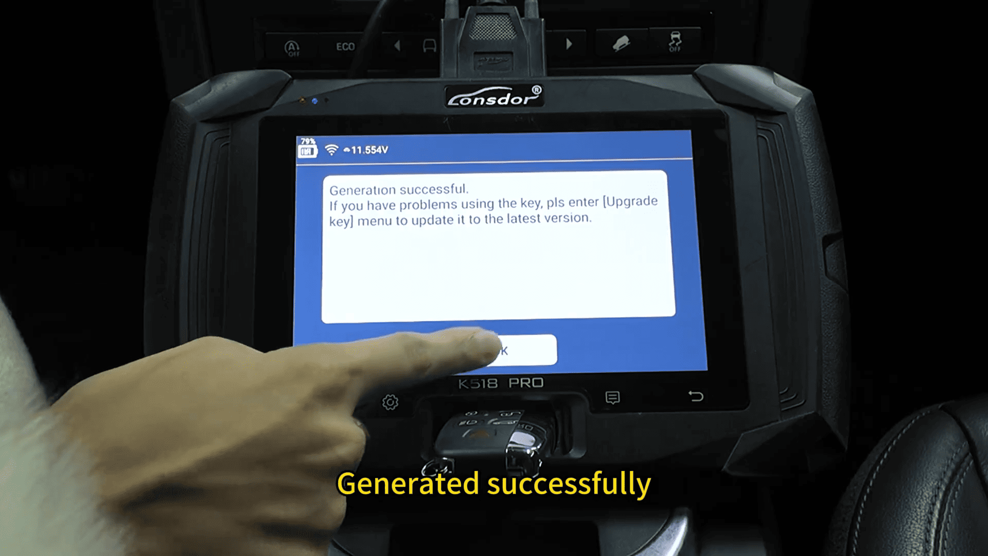 LONSDOR K518 Pro Program a 2018 Land Rover Smart Key via OBD 4 LONSDOR K518 Pro Program a 2018 Land Rover Smart Key via OBD 4