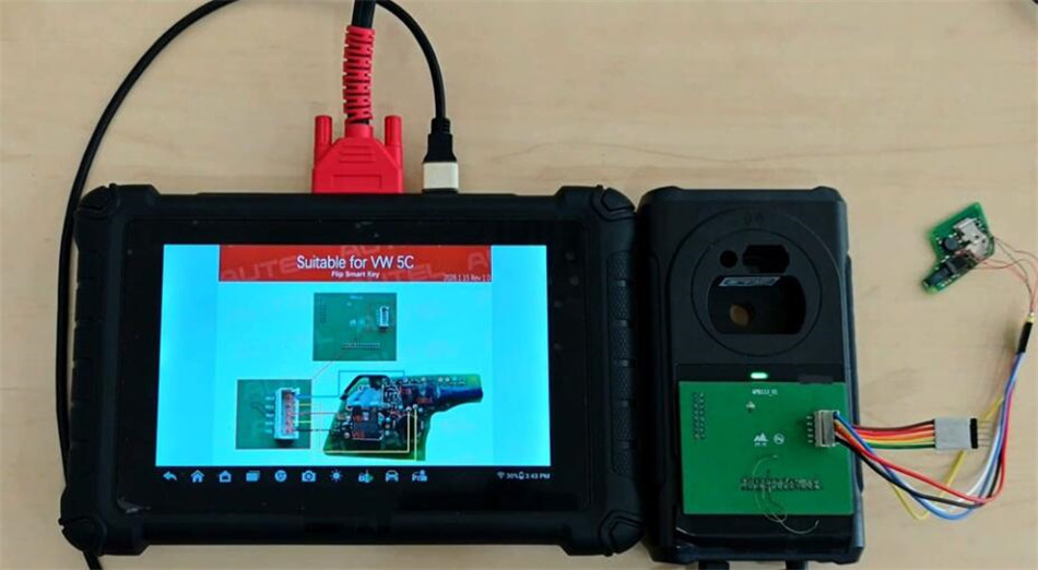 autel im508 im608 update vag mqb49 5c 5d key 2