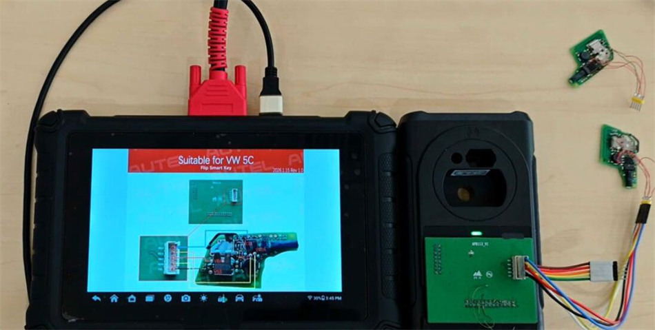 autel im508 im608 update vag mqb49 5c 5d key 5