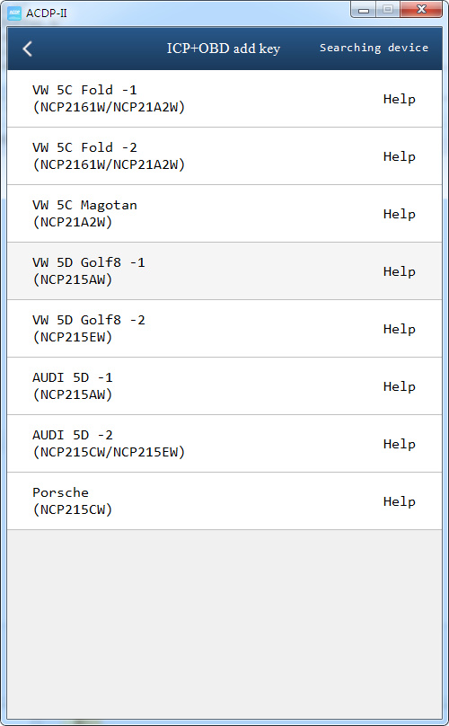 yanhua acdp2 dd vag mqb49 5c 5d key 6