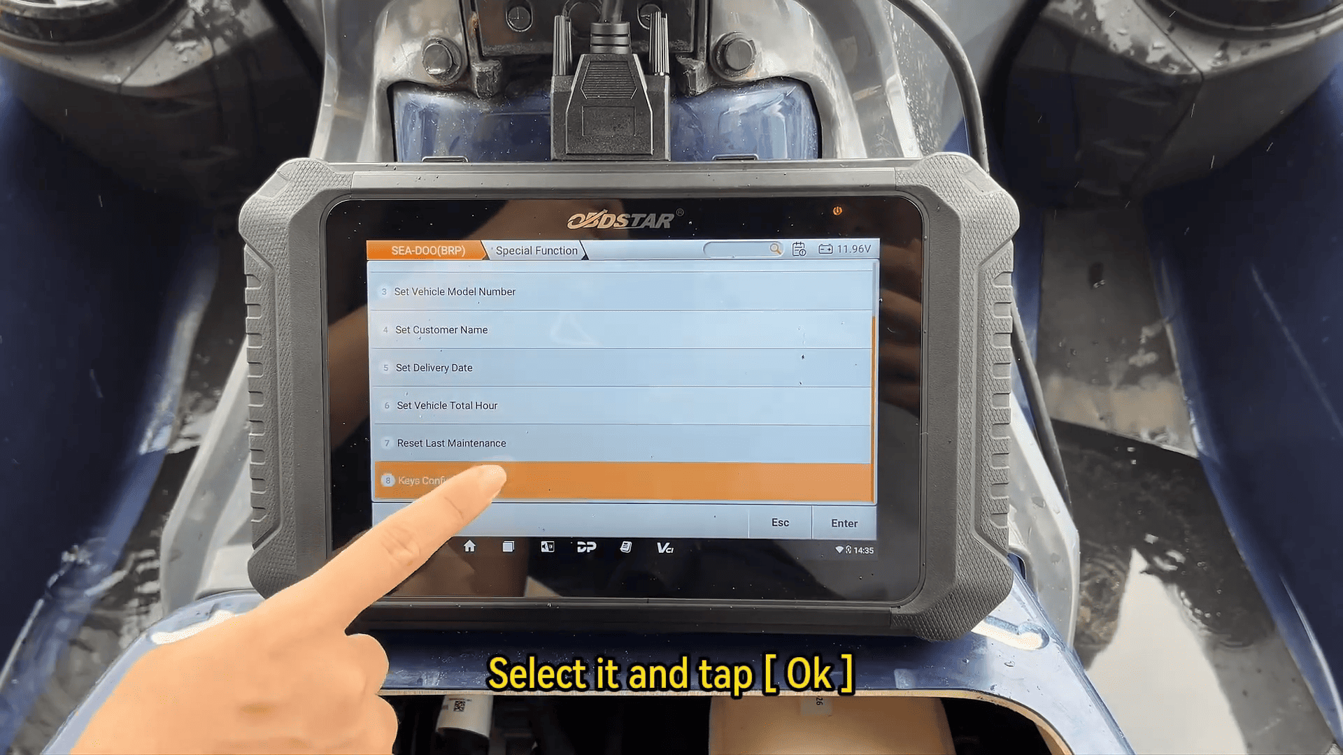 How to Program Keys for SEA DOO (BRP) Jet Ski Using OBDSTAR MarineMaster 4 How to Program Keys for SEA DOO (BRP) Jet Ski Using OBDSTAR MarineMaster 4