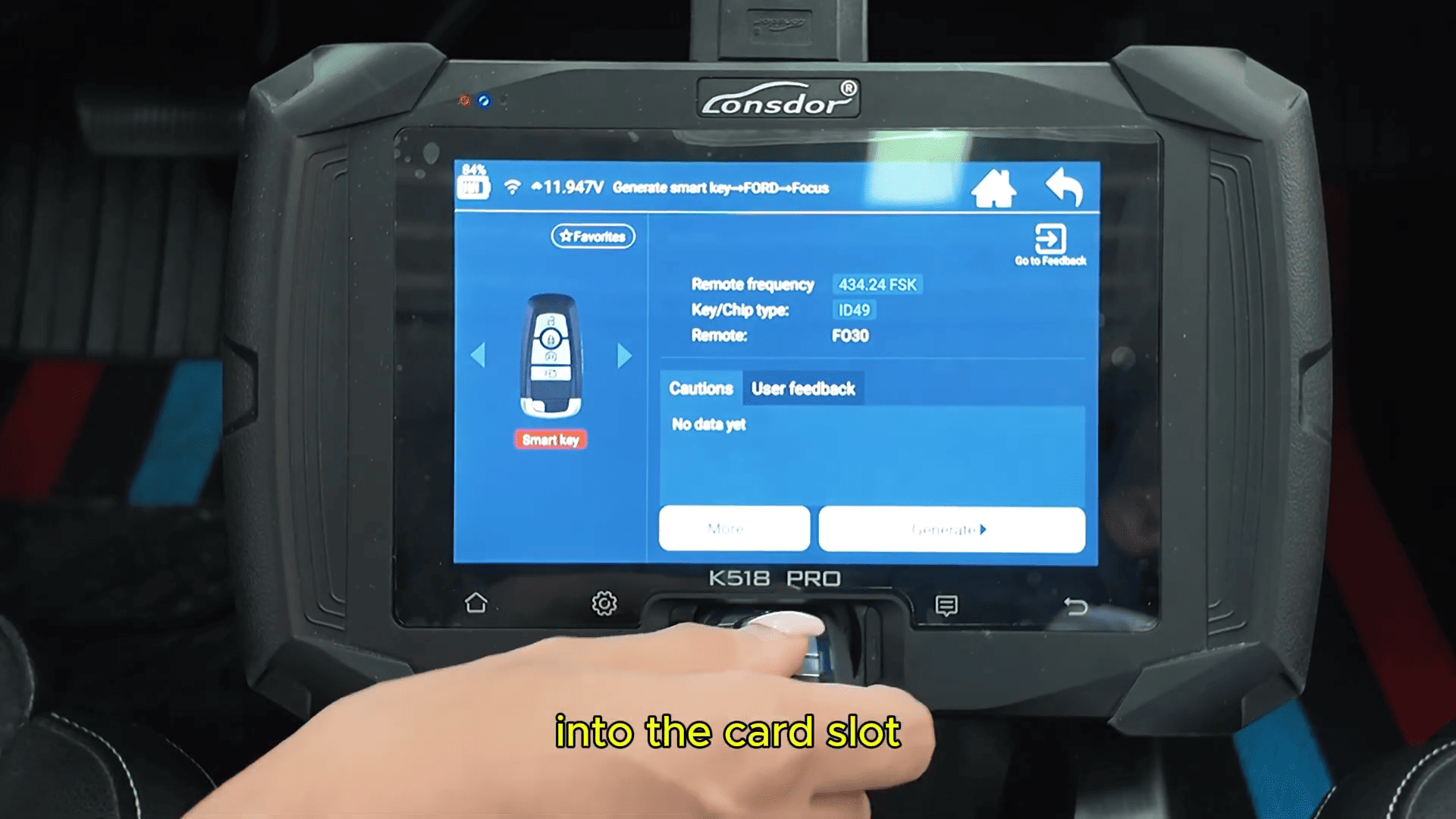 How to Program a 2019 Ford Focus Smart Key Using Lonsdor K518 Pro 2