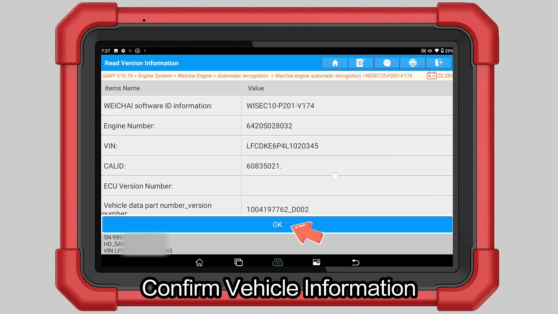 How to Read Data Stream on 2020 Sany C8 Using LAUNCH X431 PAD5 4 How to Read Data Stream on 2020 Sany C8 Using LAUNCH X431 PAD5 4