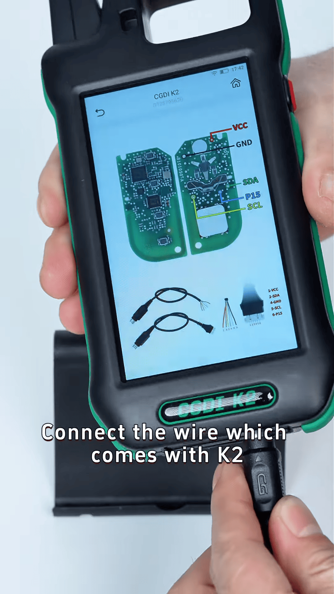 How to Work with Encrypted BDC3 Using CGDI K2 2