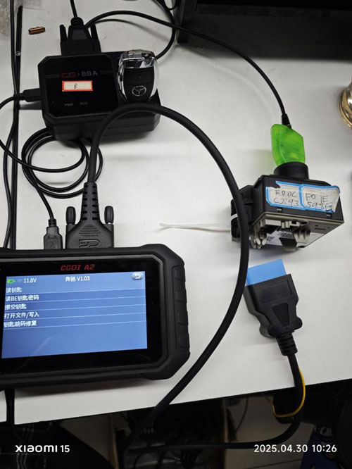 cgdi a2 key programmer mercedes benz immobilizer functions guide 4