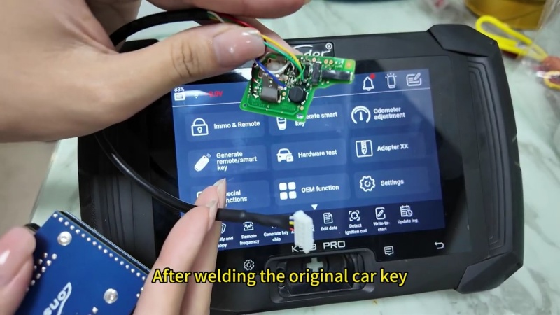 lonsdor k518 pro guide how to add 2022 vw t roc smart key 3