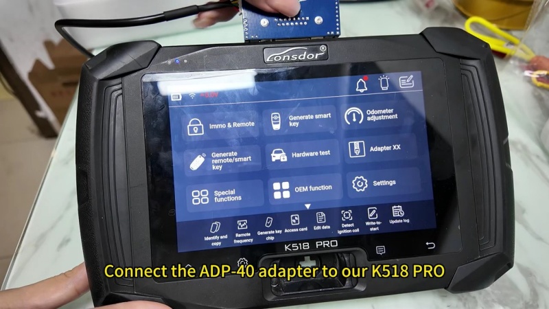 lonsdor k518 pro guide how to add 2022 vw t roc smart key 4