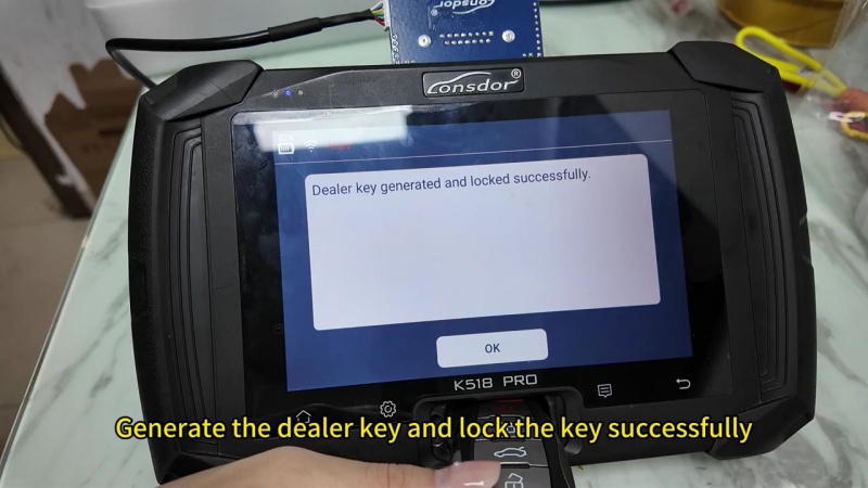 lonsdor k518 pro guide how to add 2022 vw t roc smart key 6