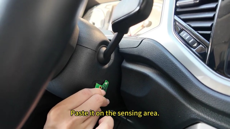 lonsdor k518 pro guide how to add 2022 vw t roc smart key 9