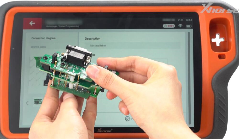 vvdi bmw dedicated adapters clone bdc3 key 10