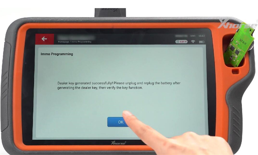 vvdi bmw dedicated adapters clone bdc3 key 14