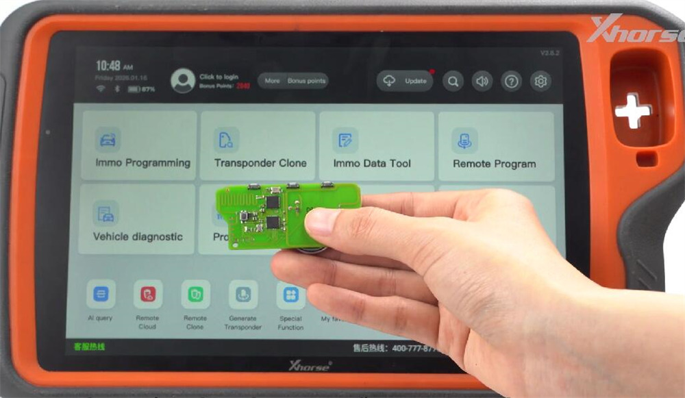 vvdi bmw dedicated adapters clone bdc3 key 4