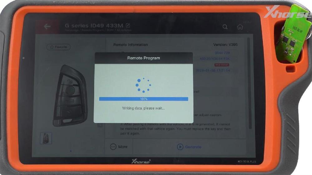 vvdi bmw dedicated adapters clone bdc3 key 6