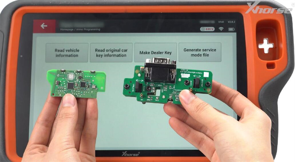 vvdi bmw dedicated adapters clone bdc3 key 8