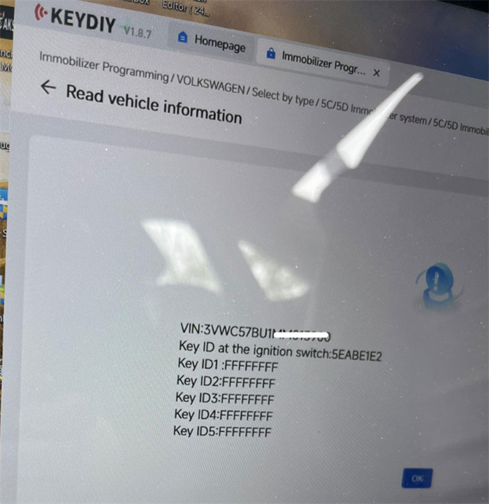 vw mqb49 5c stuck in key learning mode solution 4