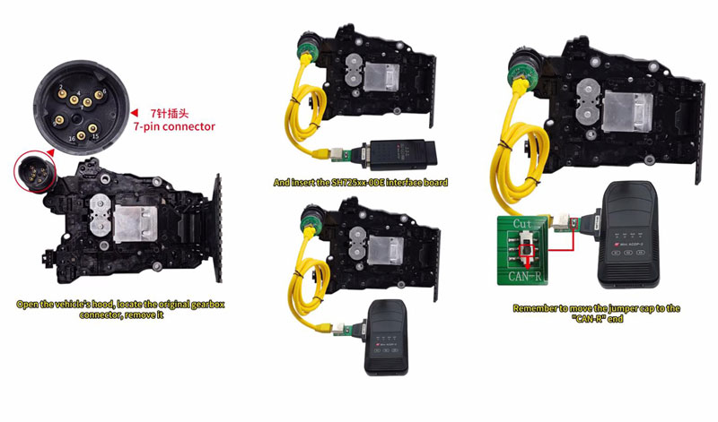 yanhua acdp module 45 vw dq38x gen2 0de 0gc mileage calibration 1