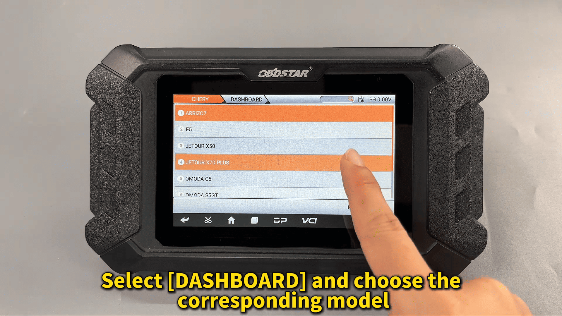 How to Perform Chery Jetour X70 PLUS Dashboard Repair with OBDSTAR ODOMASTER 1