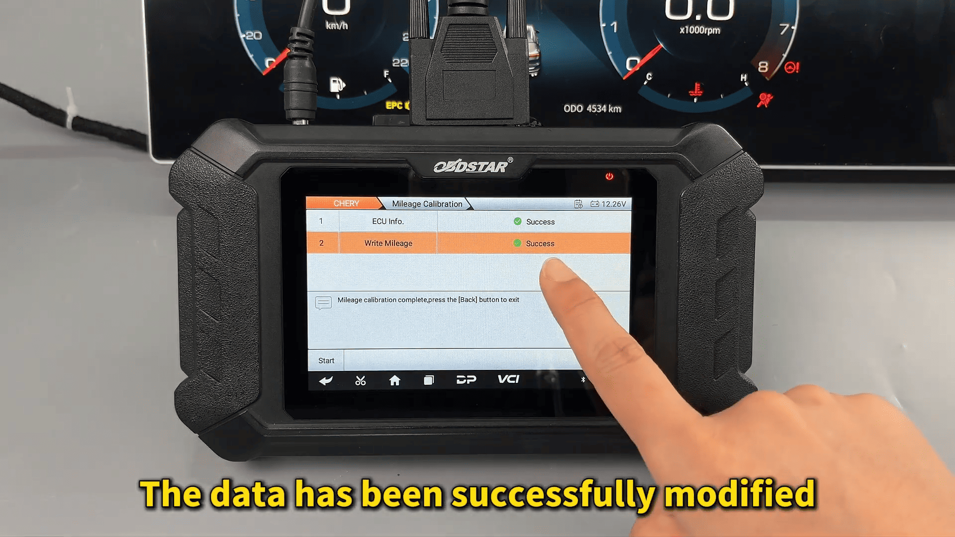 How to Perform Chery Jetour X70 PLUS Dashboard Repair with OBDSTAR ODOMASTER 8