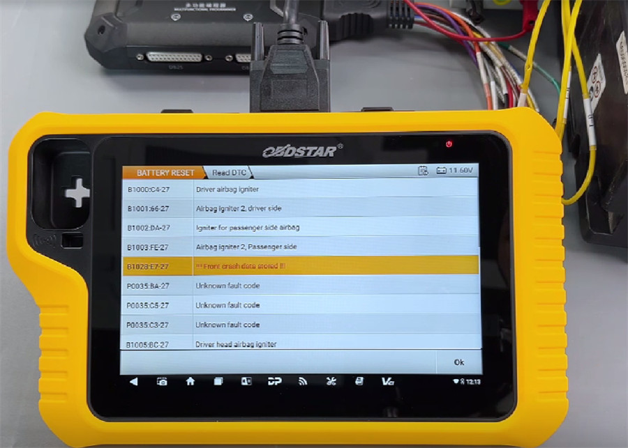 obdstar g3 reset audi bms battery 10