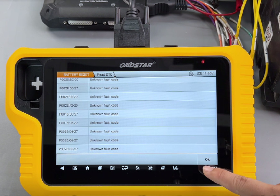 obdstar g3 reset audi bms battery 13