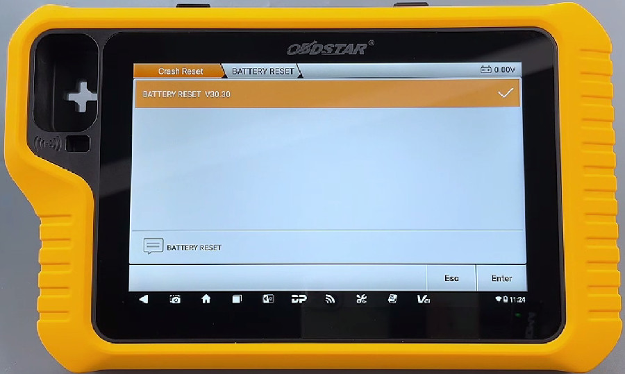 obdstar g3 reset audi bms battery 3
