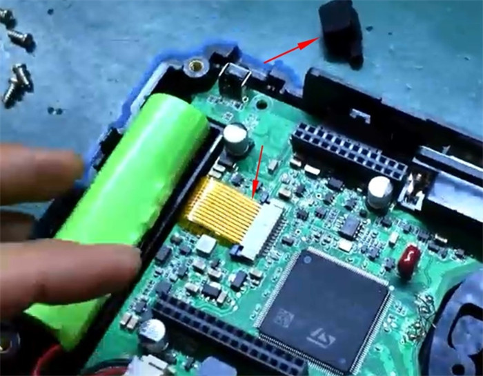 replace keydiy kd x4 damaged screen 14
