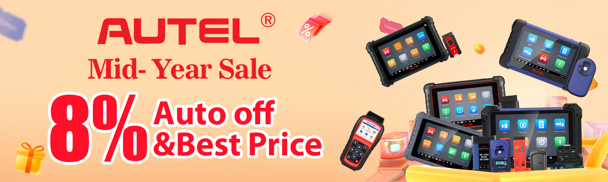 Autel Mid Year Sale 8% off