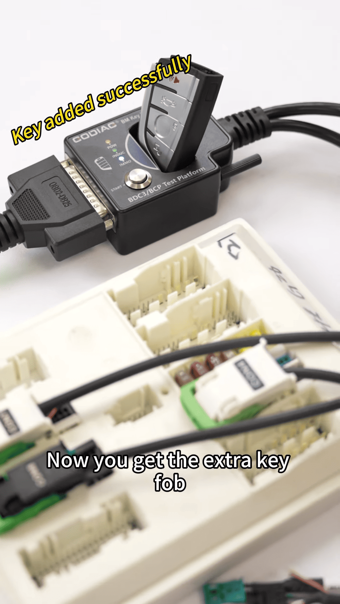 BMW BDC3 Key Duplication Made Simple with KEYDIY KD X4 8