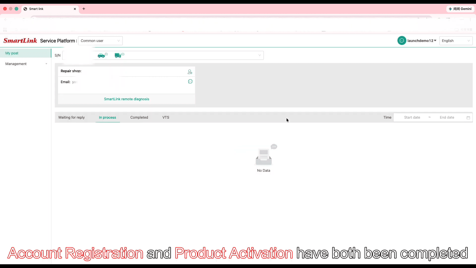 How to Register and Activate LAUNCH SmartLink C Platform Account 7