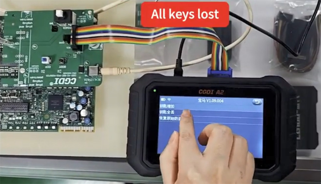 cgdi a2 bmw bdc2 all keys lost 6
