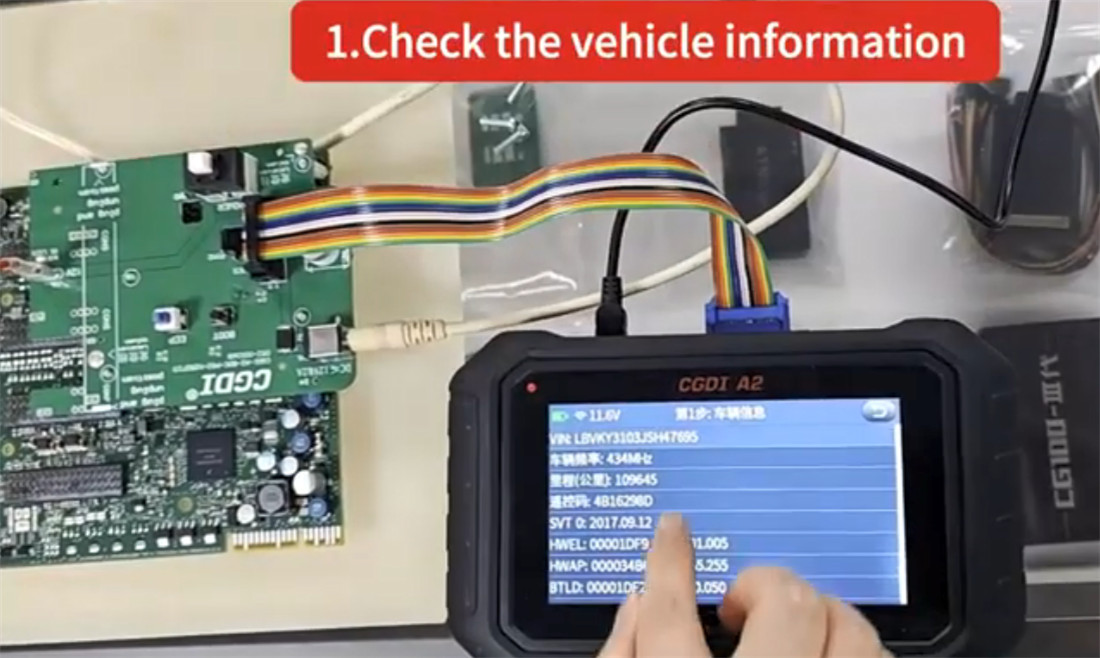 cgdi a2 bmw bdc2 all keys lost 7