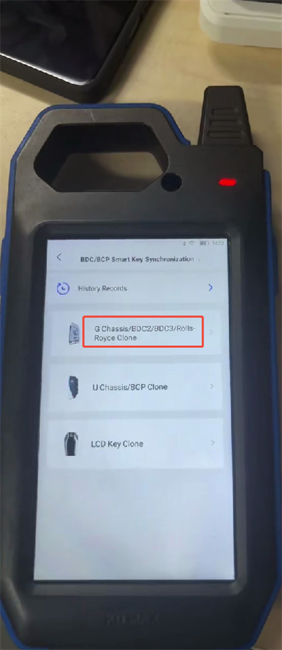 keydiy kd max bdc3 clone menu 5