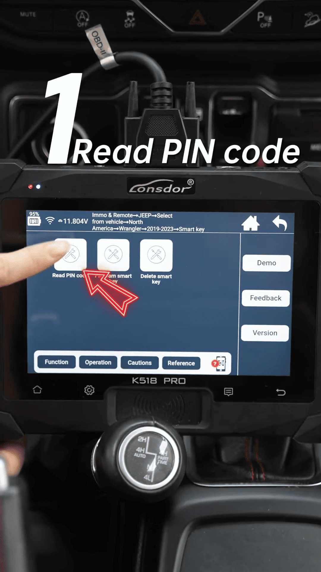 How to Program 2021 Jeep Wrangler Smart Key 3