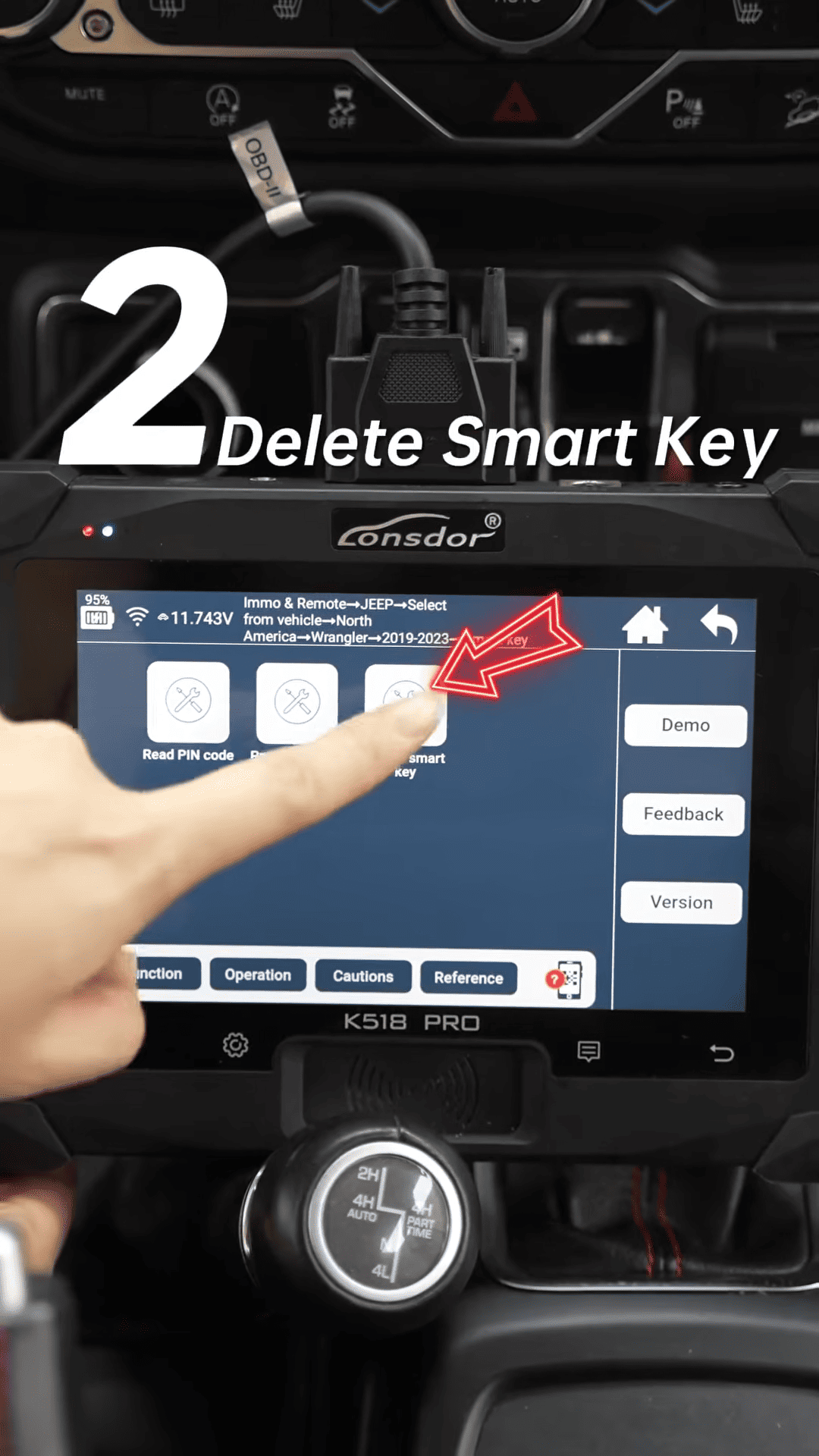 How to Program 2021 Jeep Wrangler Smart Key 5