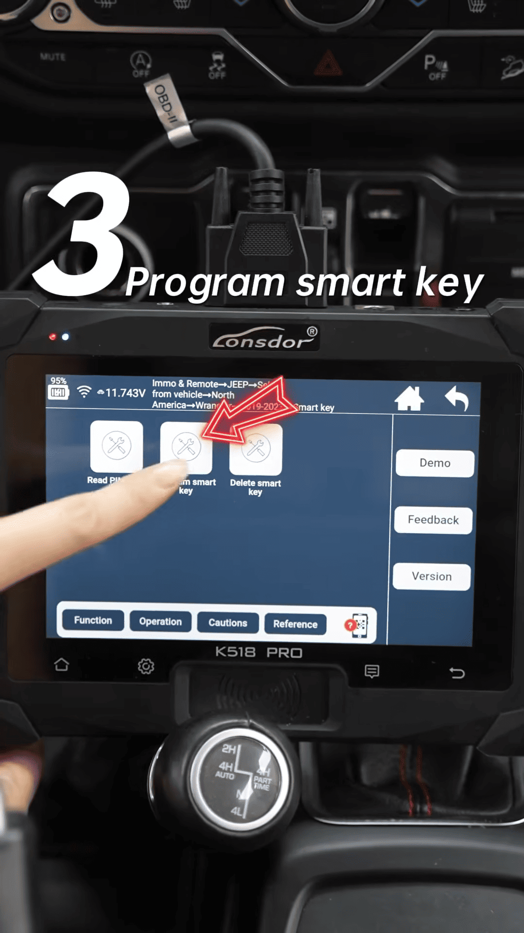 How to Program 2021 Jeep Wrangler Smart Key 6
