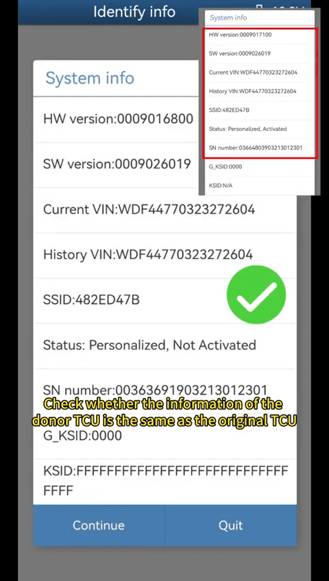 How to Transfer VGS4 TCU Immo Data Using YANHUA Module46 11