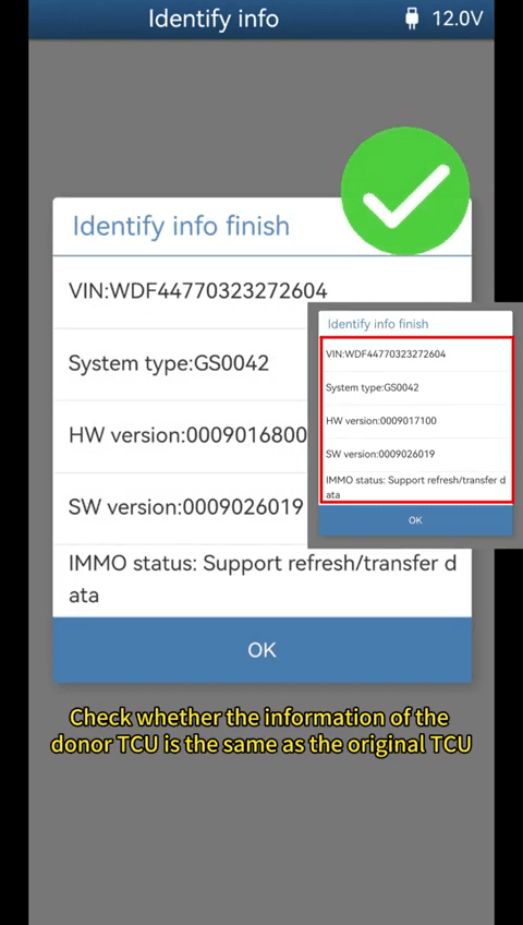 How to Transfer VGS4 TCU Immo Data Using YANHUA Module46 12