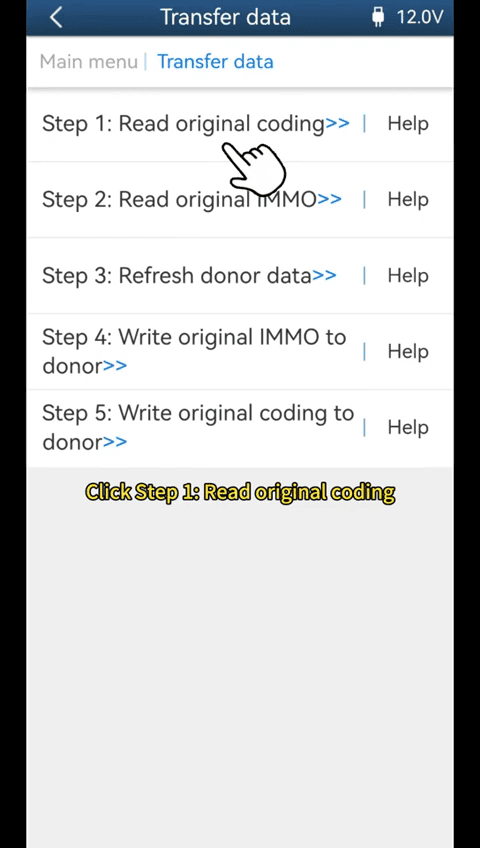 How to Transfer VGS4 TCU Immo Data Using YANHUA Module46 4