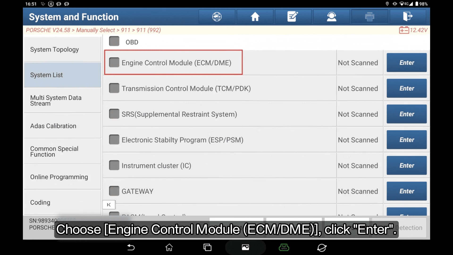 LAUNCH X431 Supports Engine Adaptation for 2025 Porsche 911 2