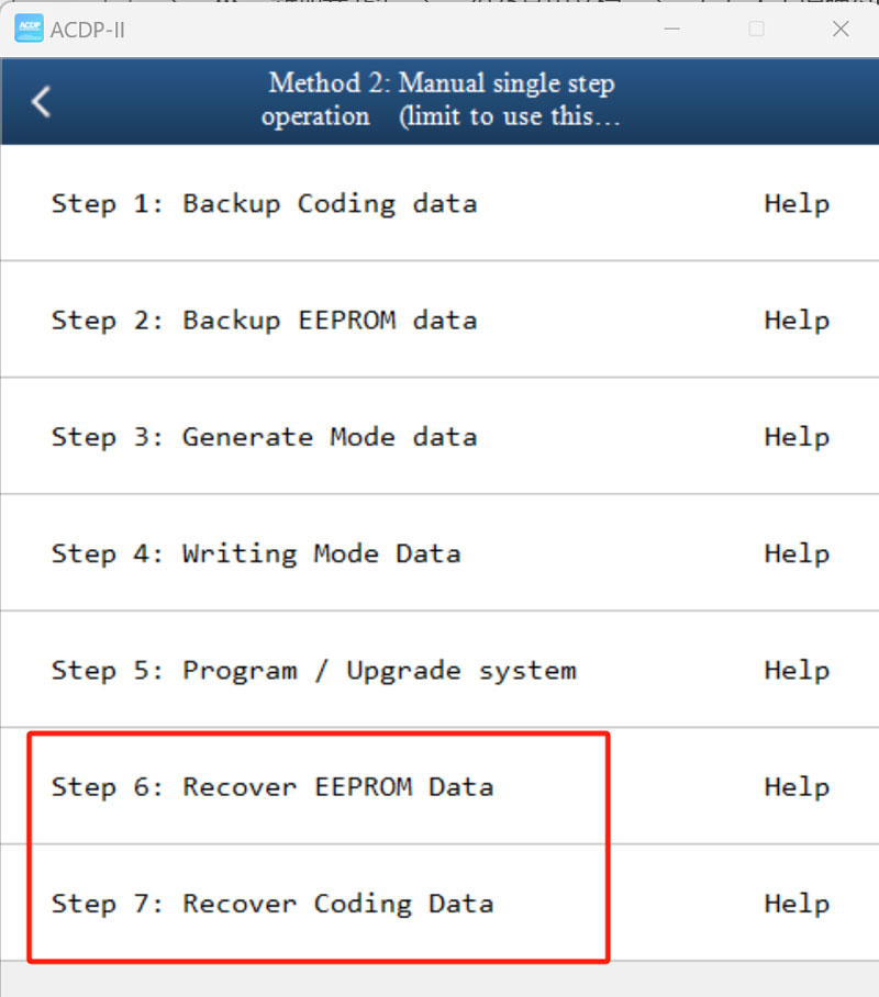 how to fix yanhua acdp bmw fem operation timeout retry error 3