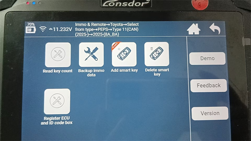 lonsdor k518 pro add 2025+ lexus 8a b6 immo 4