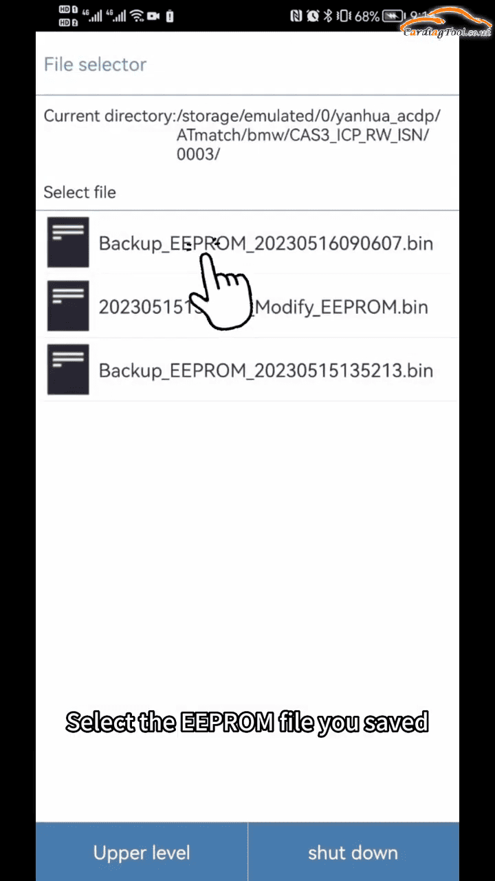 How to Replace BMW MSV80 DME Using YANHUA ACDP2 ICP and ISN Method 11
