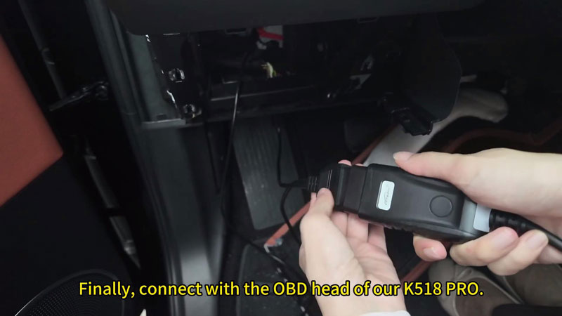 lonsdor k518 pro 2024 li auto l6 all keys lost guide 3