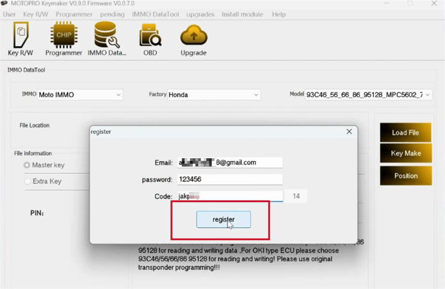 motopro software