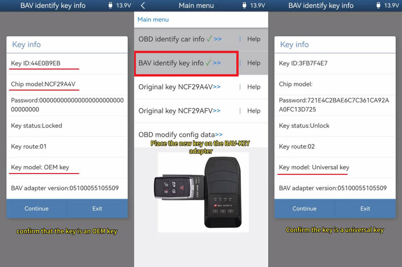 yanhua acdp module 47 duplicate 2018 jlr keys no rfa removal 4