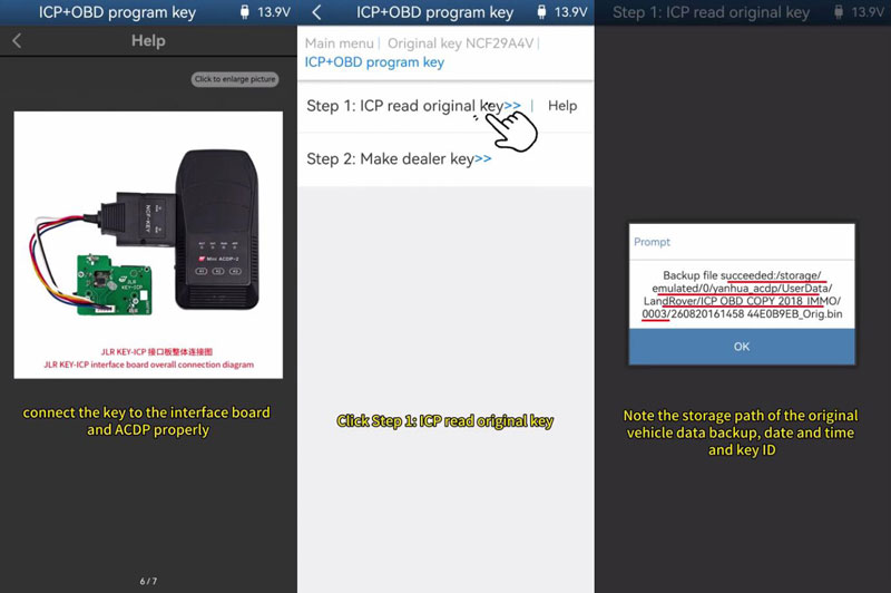 yanhua acdp module 47 duplicate 2018 jlr keys no rfa removal 6
