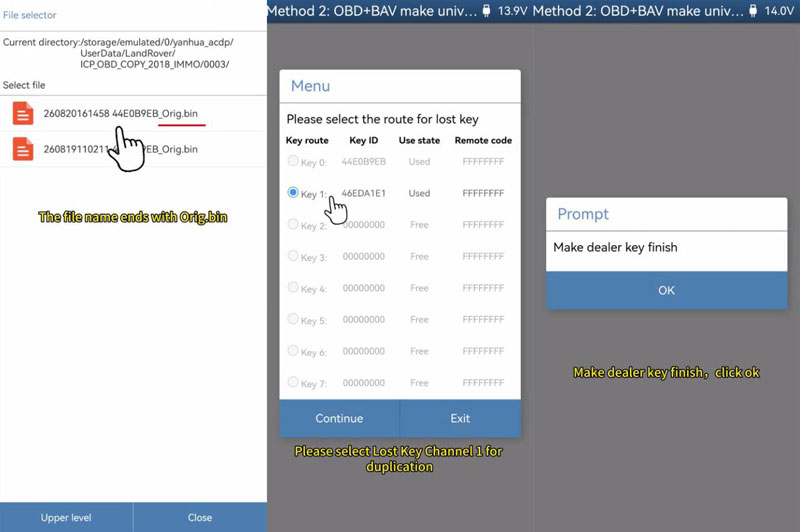 yanhua acdp module 47 duplicate 2018 jlr keys no rfa removal 9