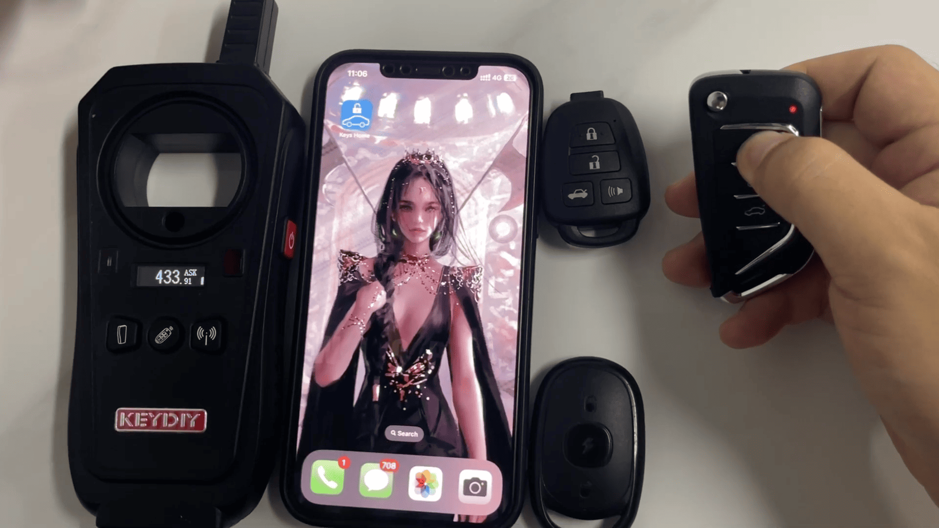 How to Clone KEYDIY CS21CS35 Remote 1