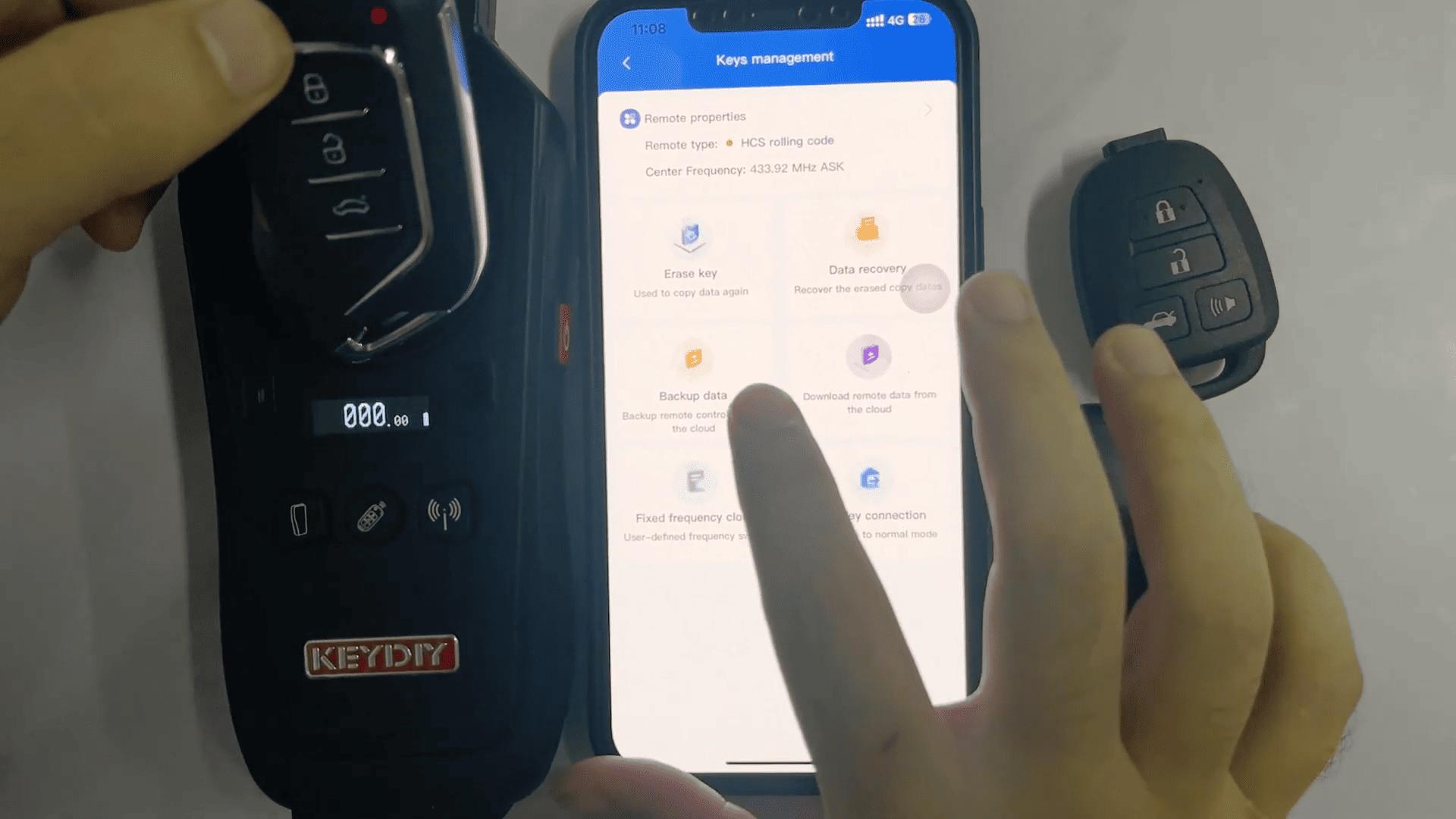 How to Clone KEYDIY CS21CS35 Remote 6